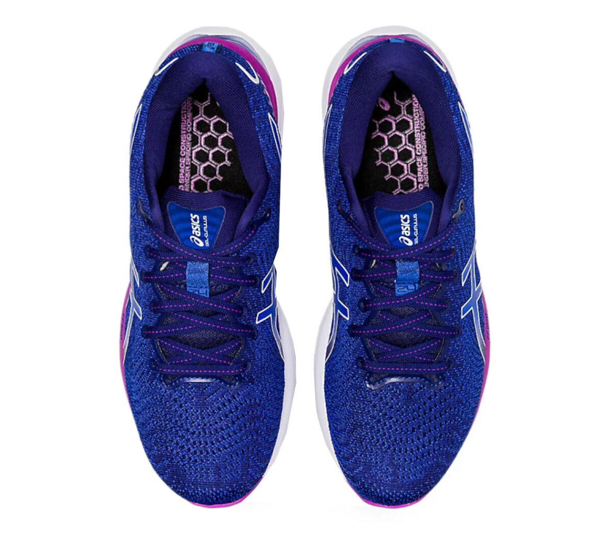 Tomaia Scarpa asics gel cumulus 24 donna Dive Blue/Soft Sky