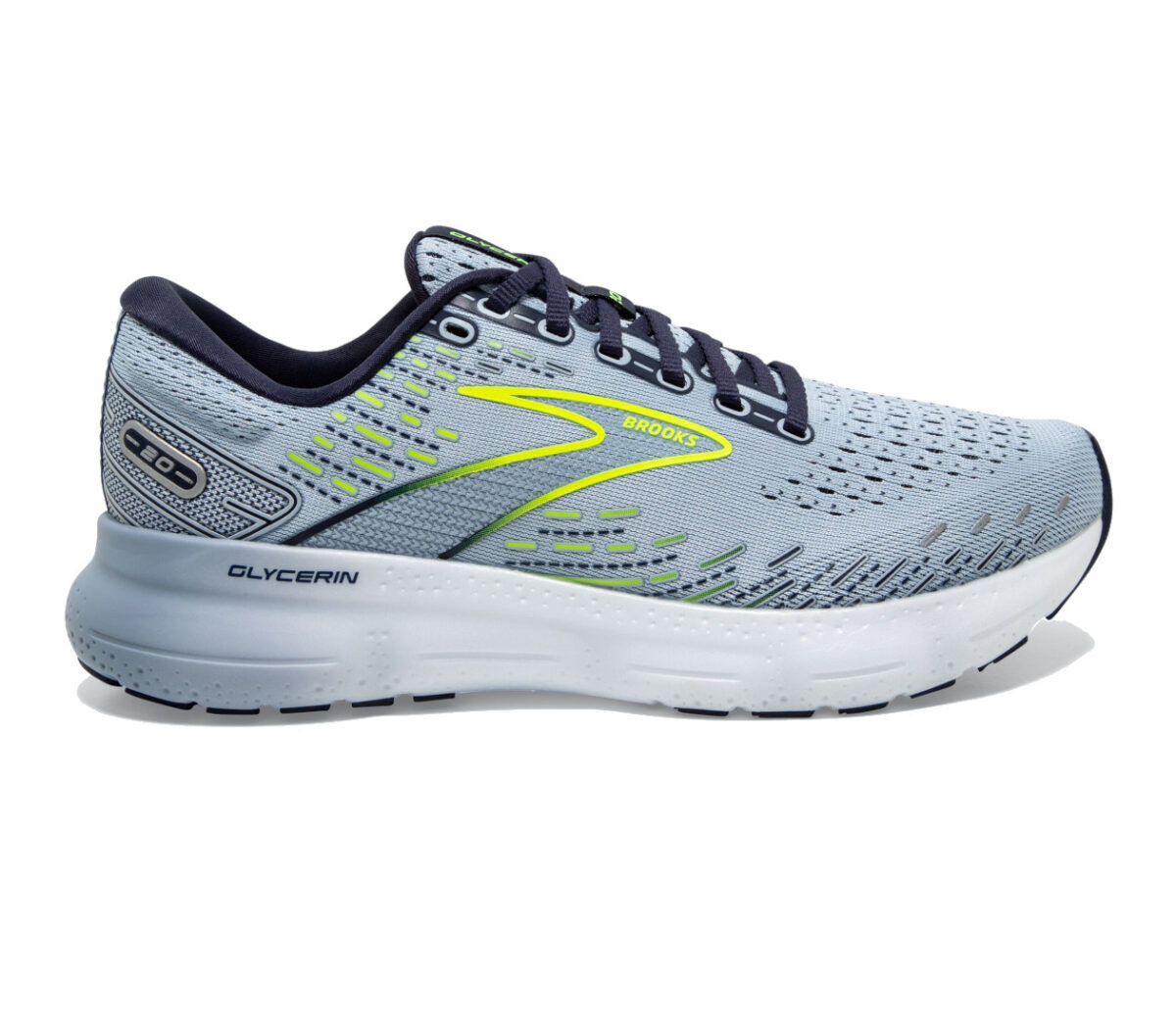 Scarpa Brooks Glycerin 20 donna grigia gialla