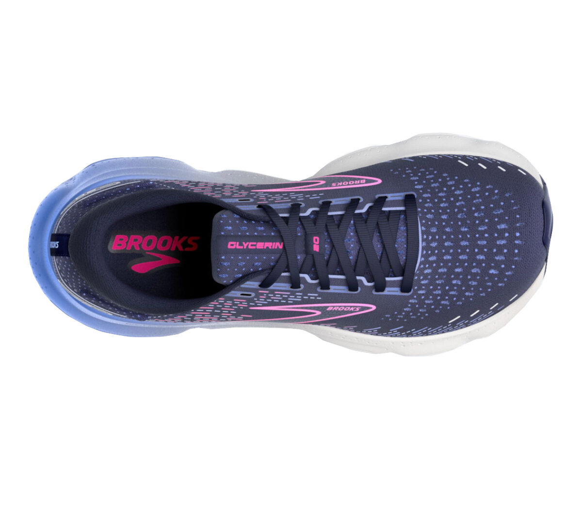 Tomaia Scarpa Brooks glycerin 20 donna blu