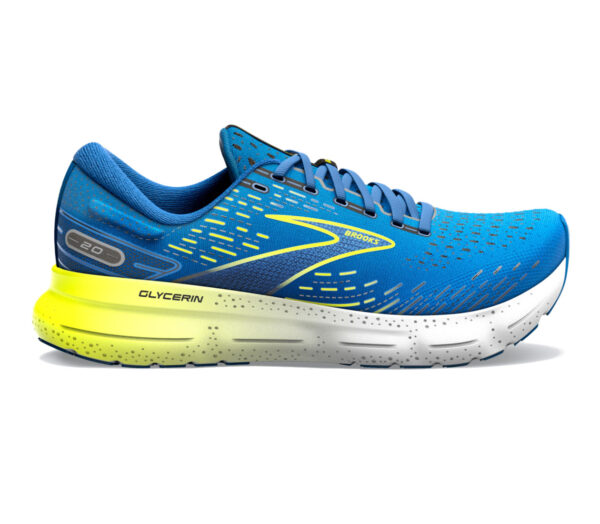 Scarpa Brooks Glycerin 20 uomo blu gialla