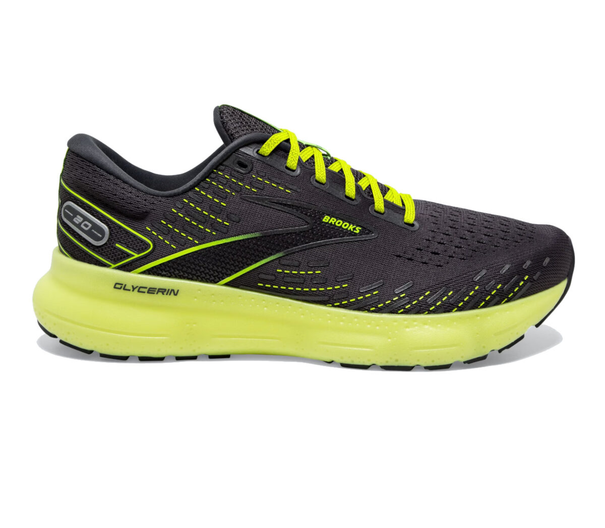 Scarpa Brooks Glycerin 20 uomo nera gialla