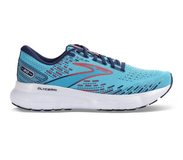 Scarpa brooks glycerin 20 uomo celeste