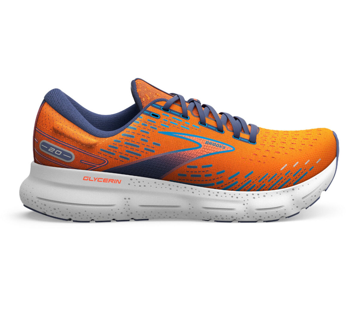 Scarpa Brooks glycerin 20 uomo arancione