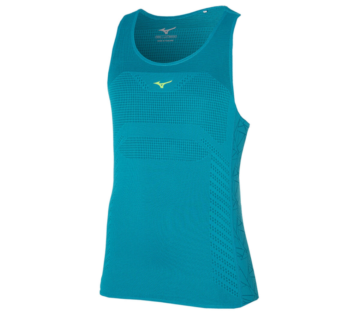 Canotta Mizuno premium aero tank donna azzurra