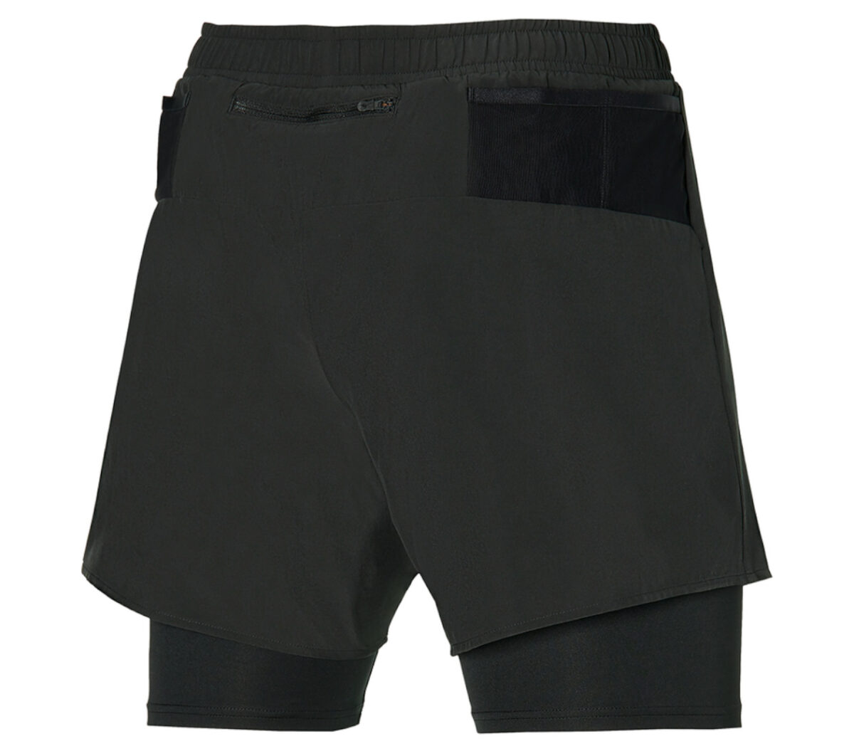 Retro Pantaloncino Mizuno Trail ER 5.5 short uomo nero