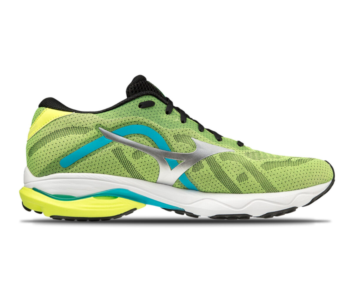 Scarpa Mizuno wave ultima 13 uomo verde gialla