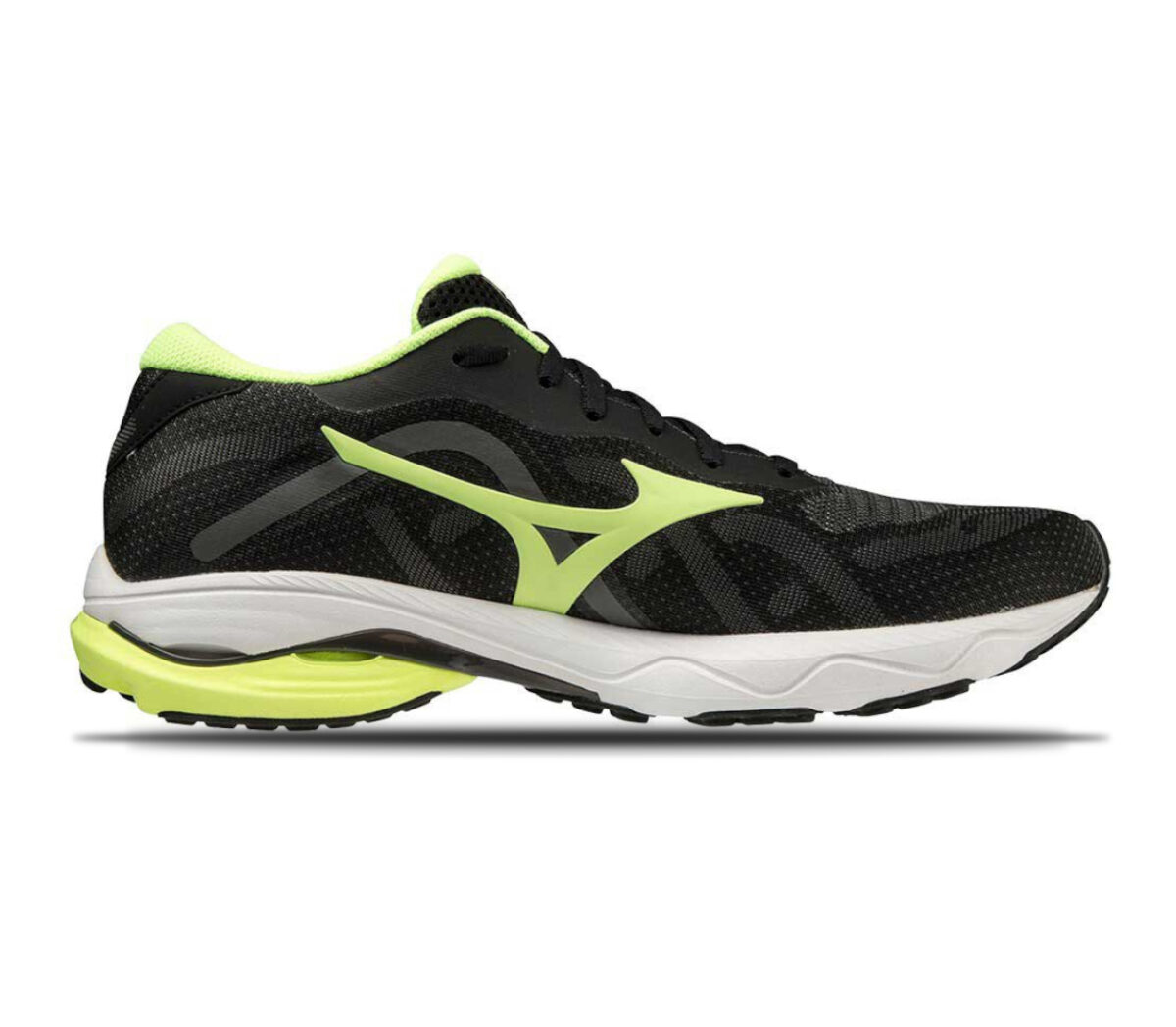 Scarpa mizuno wave ultima 13 uomo nera gialla