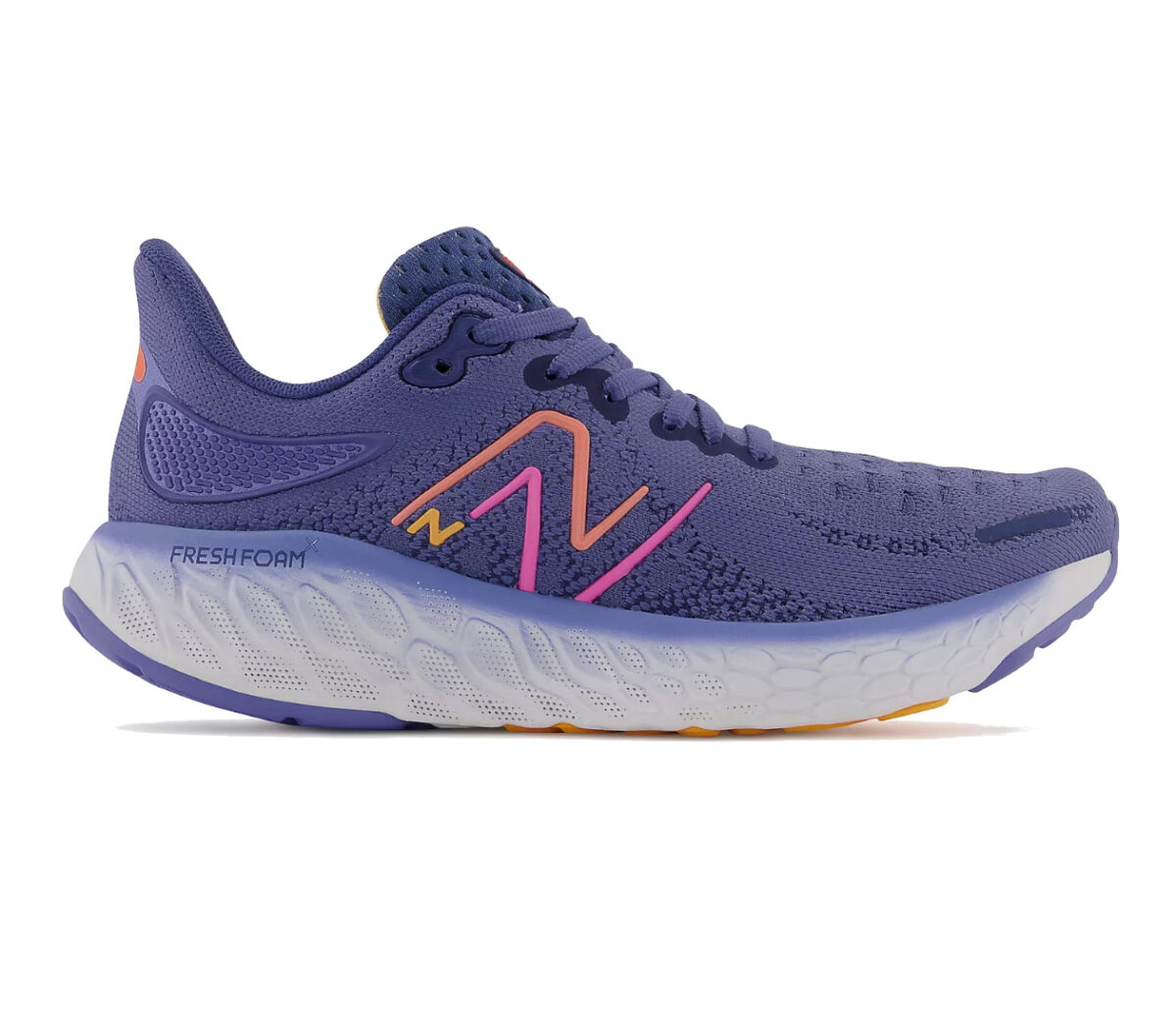 Scarpe new balance 1080 v12 donna Night sky con vibrant orange e vibrant pink