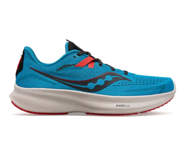 Scarpa saucony ride 15 uomo azzurra