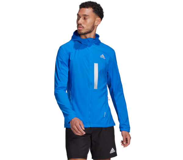 Giacca adidas marathon jacket uomo blu