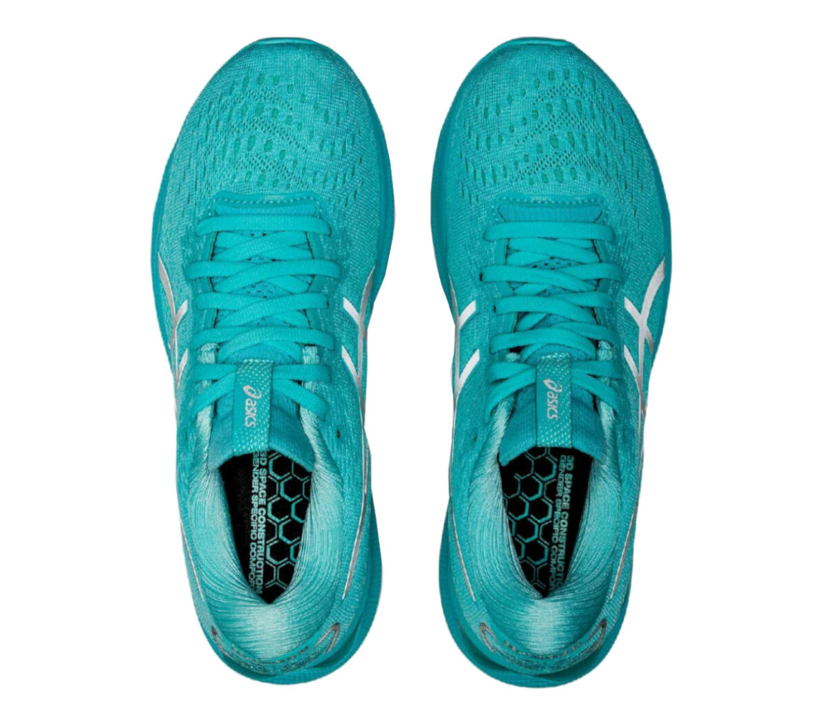 Tomaia Scarpa asics gle nimbus 24 lite show donna azzurre