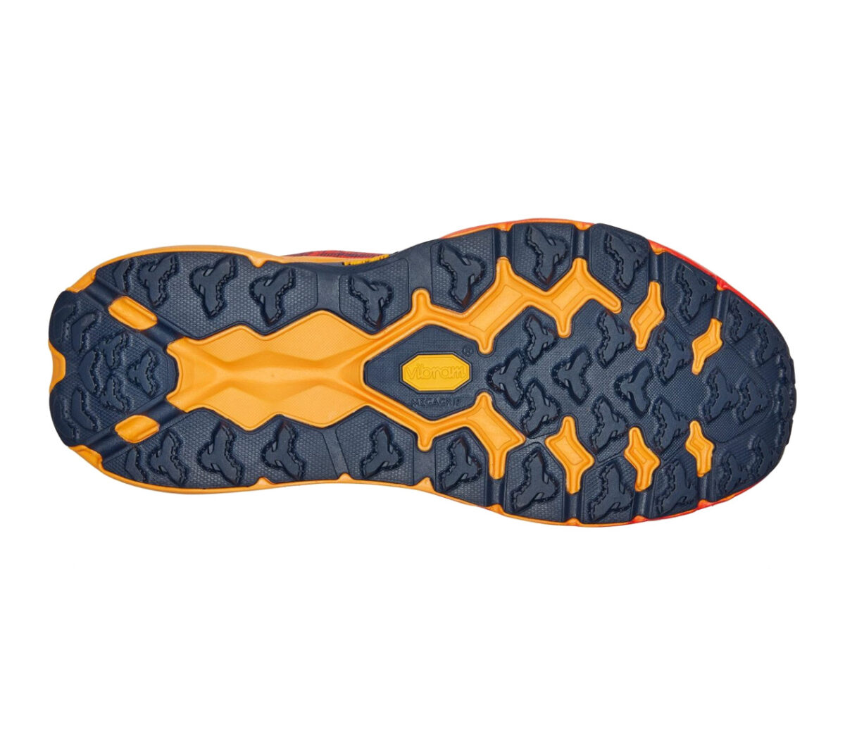 Suola Scarpa hoka one one speedgoat 5 uomo rosso e arancione