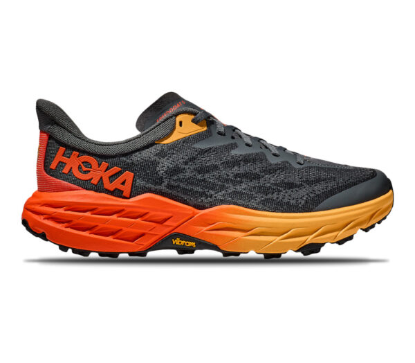 Scarpa Hoka Speedgoat 5 uomo nera arancione