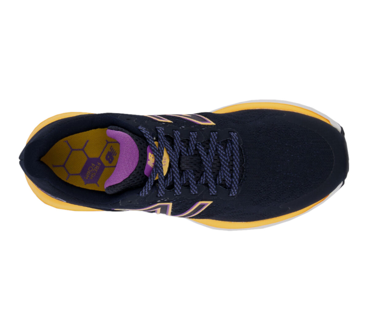 Tomaia Scarpe new balance 680 v7 donna nero viola giallo