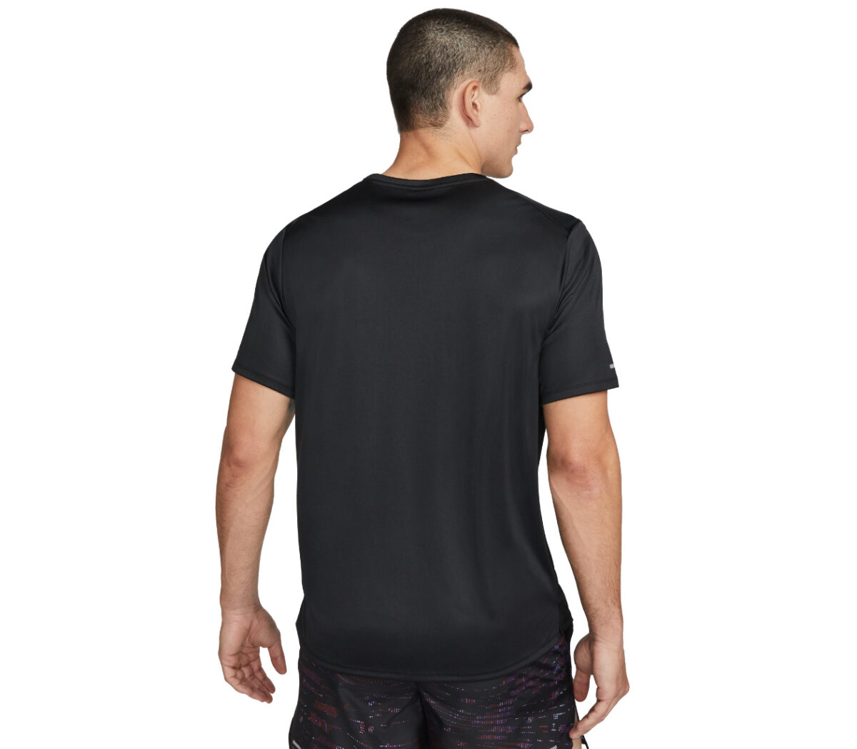 Dietro Maglia nike miler run division uomo nero