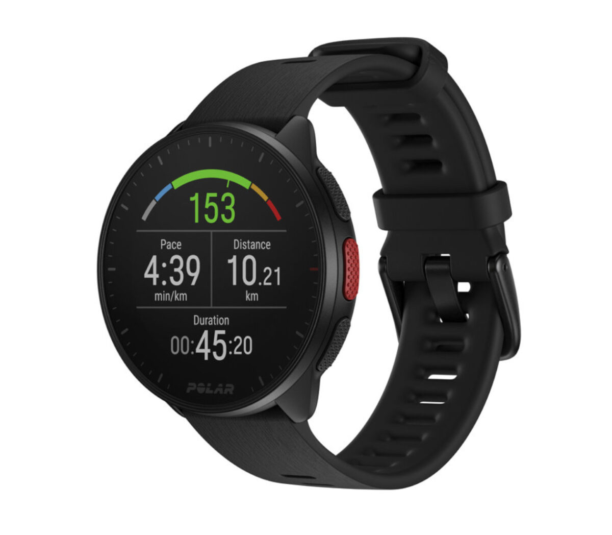 Lato Orologio running polar pacer unisex nero