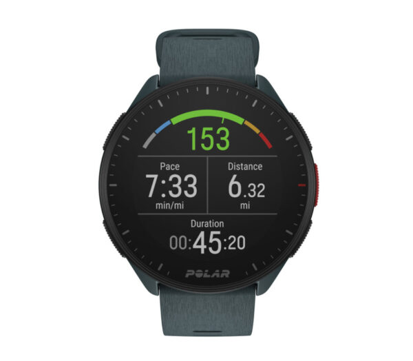 Orologio running polar pacer unisex verde