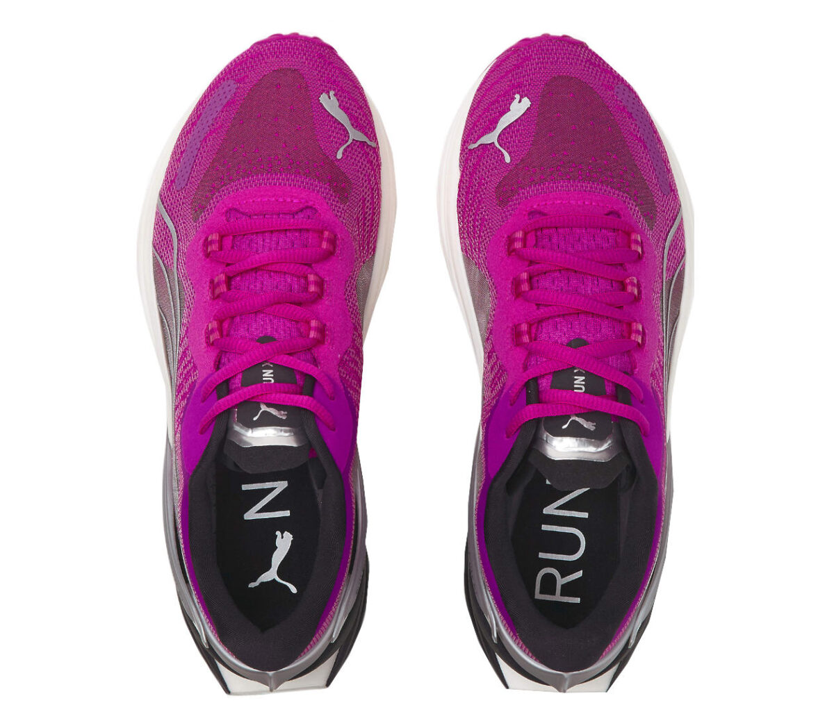 Tomaia Scarpe Puma run xx nitro donna deep orchid silver black