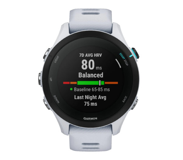 Orologio garmin forerunner 255 S music bianco