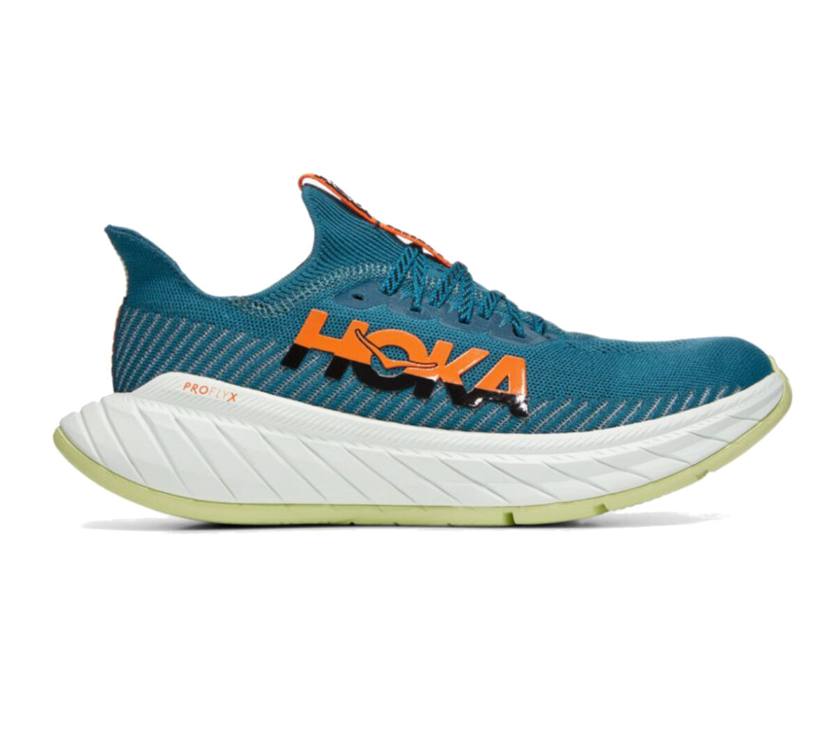 Scarpa hoka one one carbon X 3 blu e nere