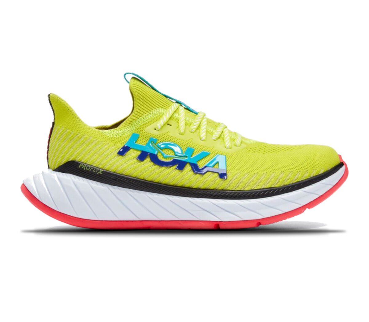 Scarpe hoka one one carbon X 3 uomo gialla