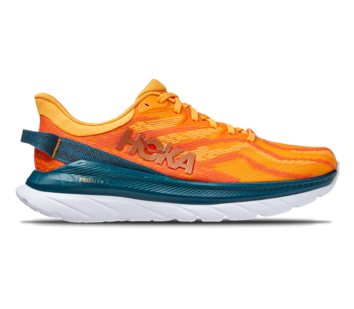 Scarpa hoka one one mach supersonic uomo arancioni