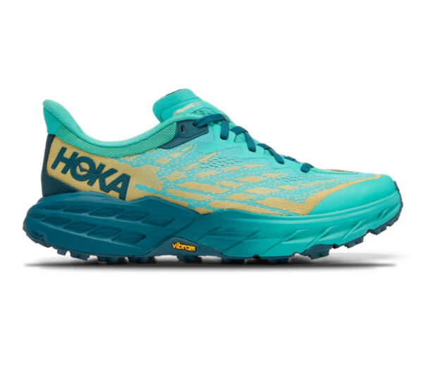 Scarpe hoka on one speedgoat 5 donna verde