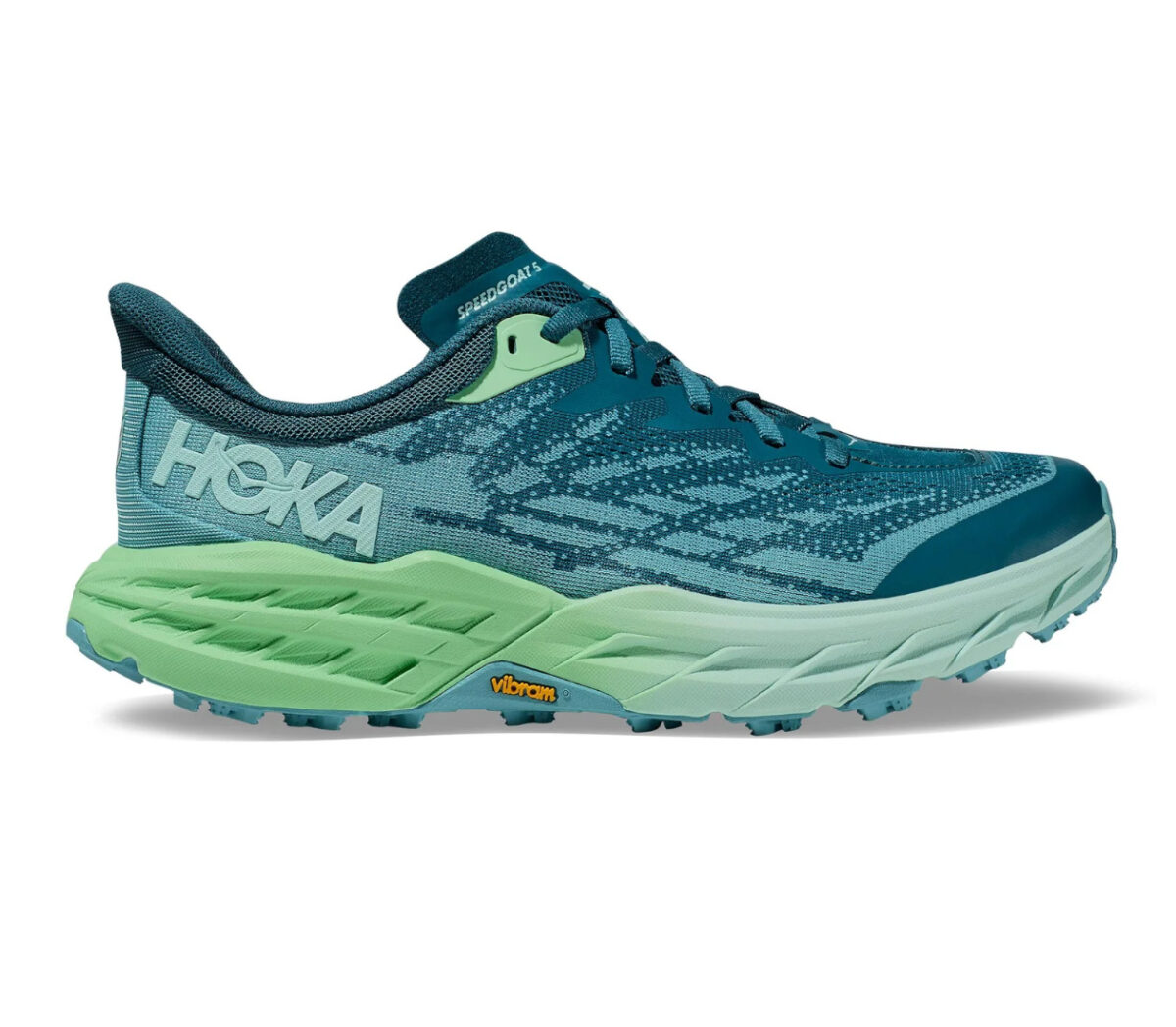 Scarpa Hoka speedgoat 5 donna verde