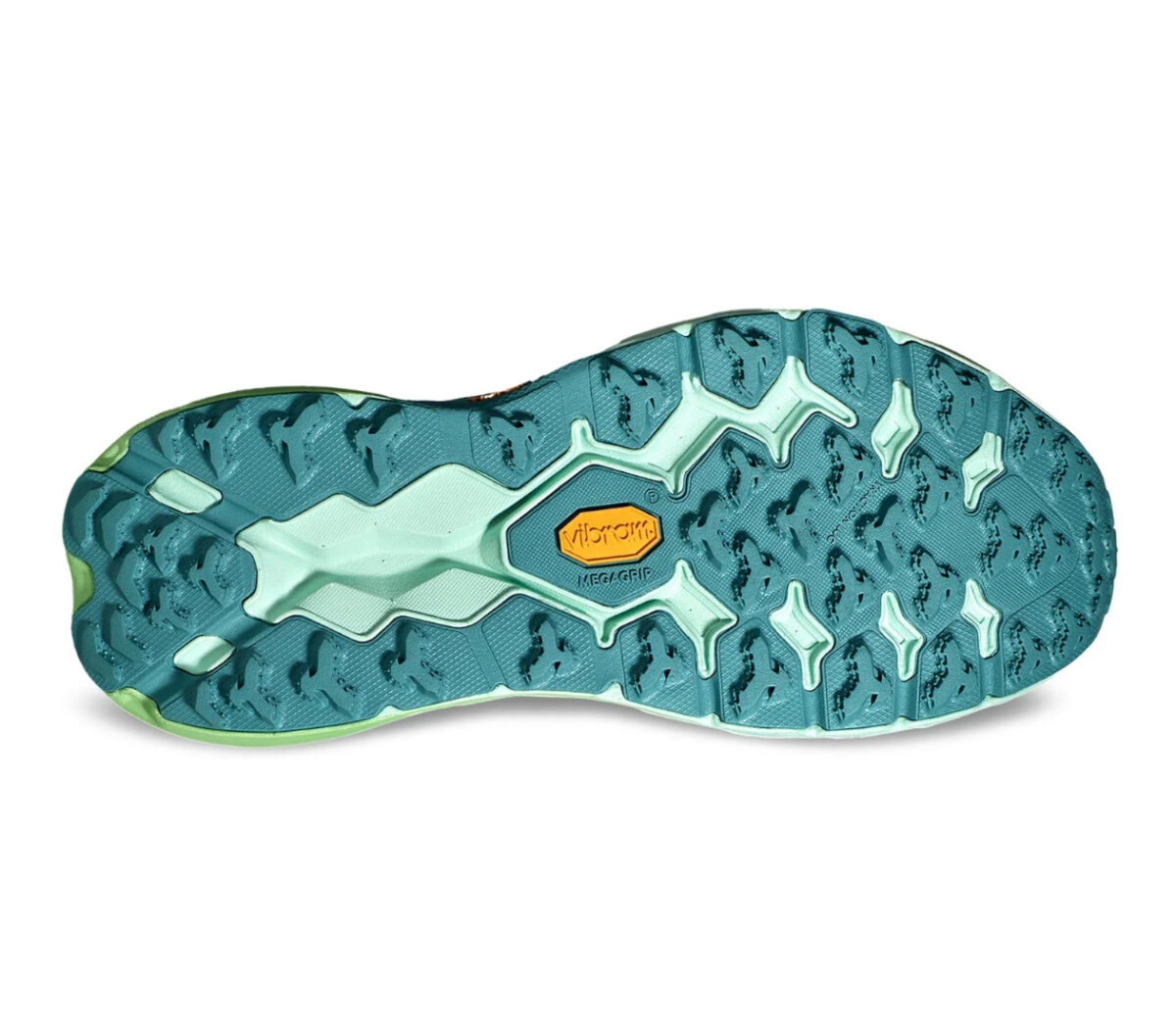 Suola Scarpa Hoka speedgoat 5 donna verde