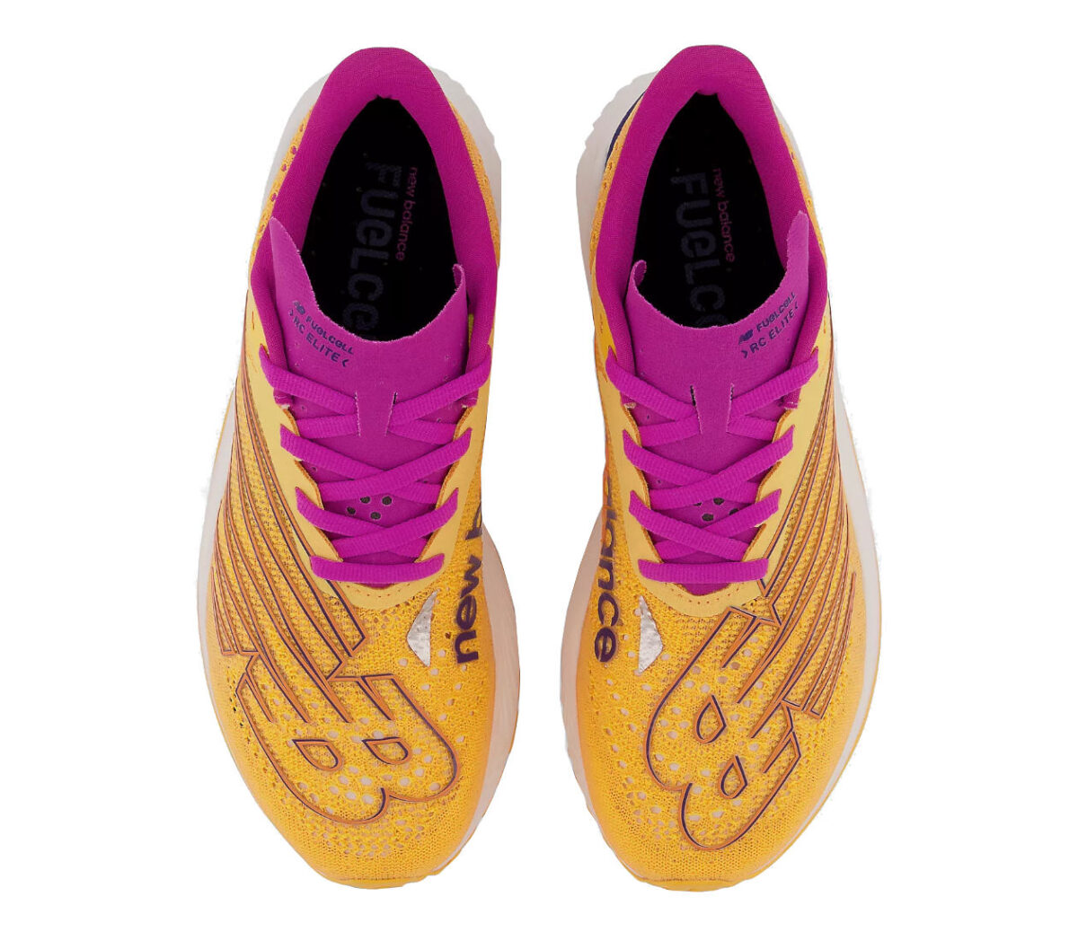 Tomaia Scarpa new balance fuelcell RC elite v2 donna arancione