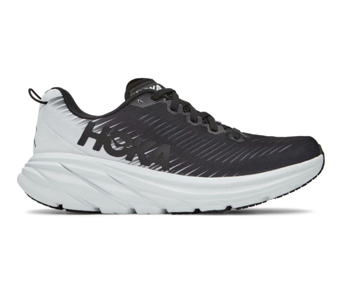 Scarpa hoka one one rincon 3 donna nera bianca