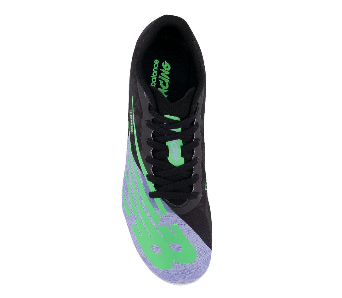 Tomaia Scarpa new balance MD 500 v8 donna nera viola verde