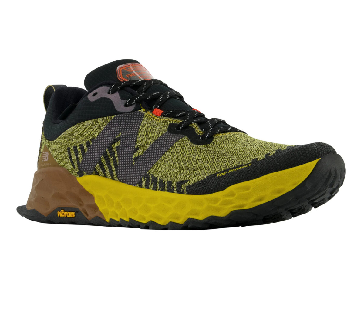 scarpa da trail new balance v6 gtx gialla
