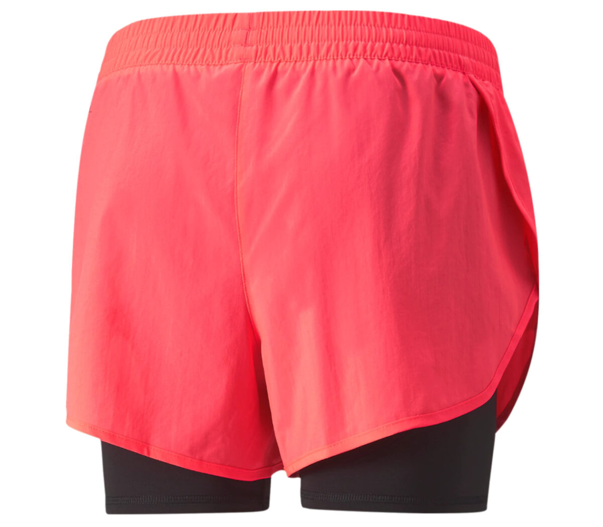 Dietro Pantaloncino puma 2in1 run short donna fucsia