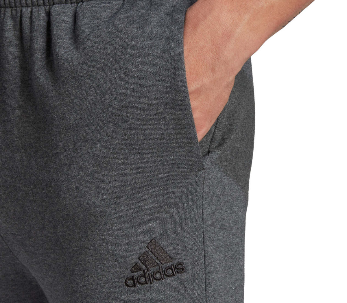 Tasca Pantalone adidas M feelcozy pant uomo grigio