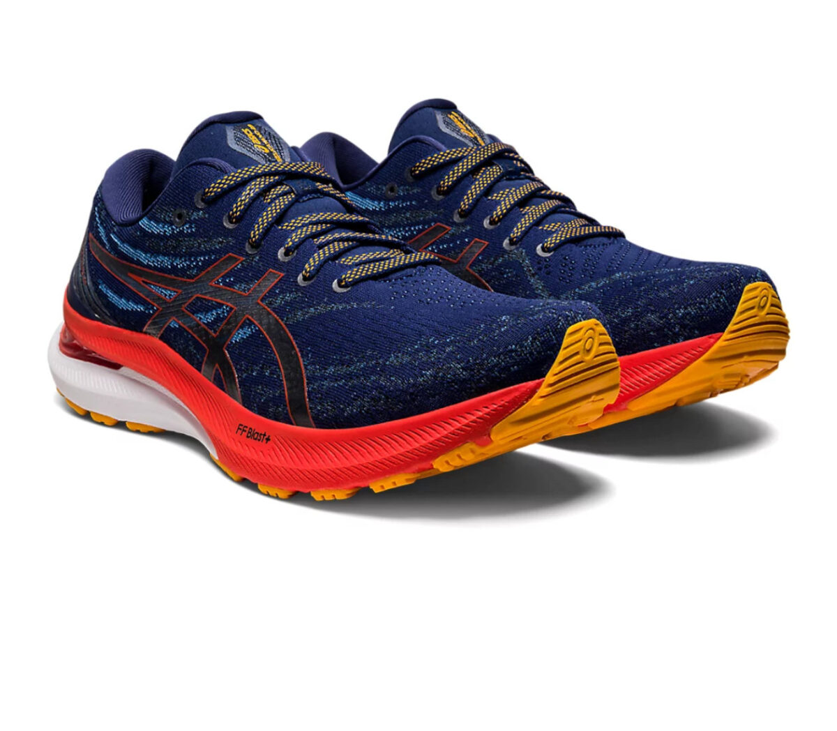 Coppia Scarpa asics gel kayano 29 uomo blu rossa