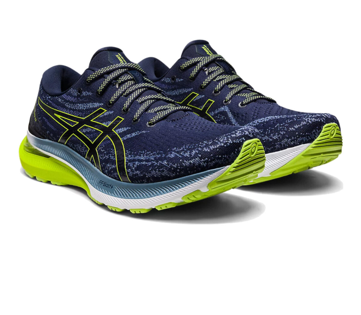 Coppia Scarpa Asics gel-kayano 29 uomo blu giallo