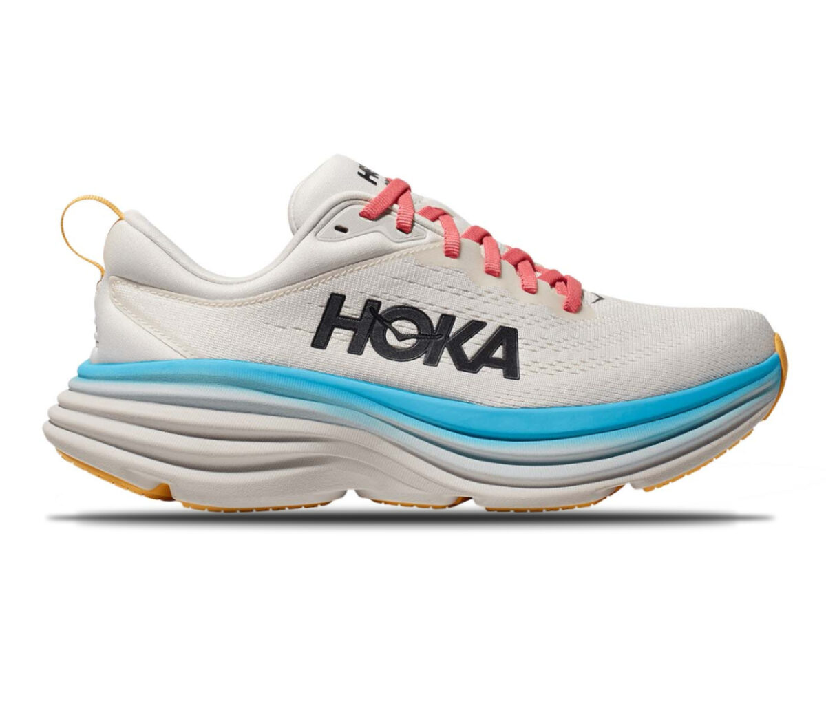 Scarpa Hoka Bondi 8 donna bianca celeste