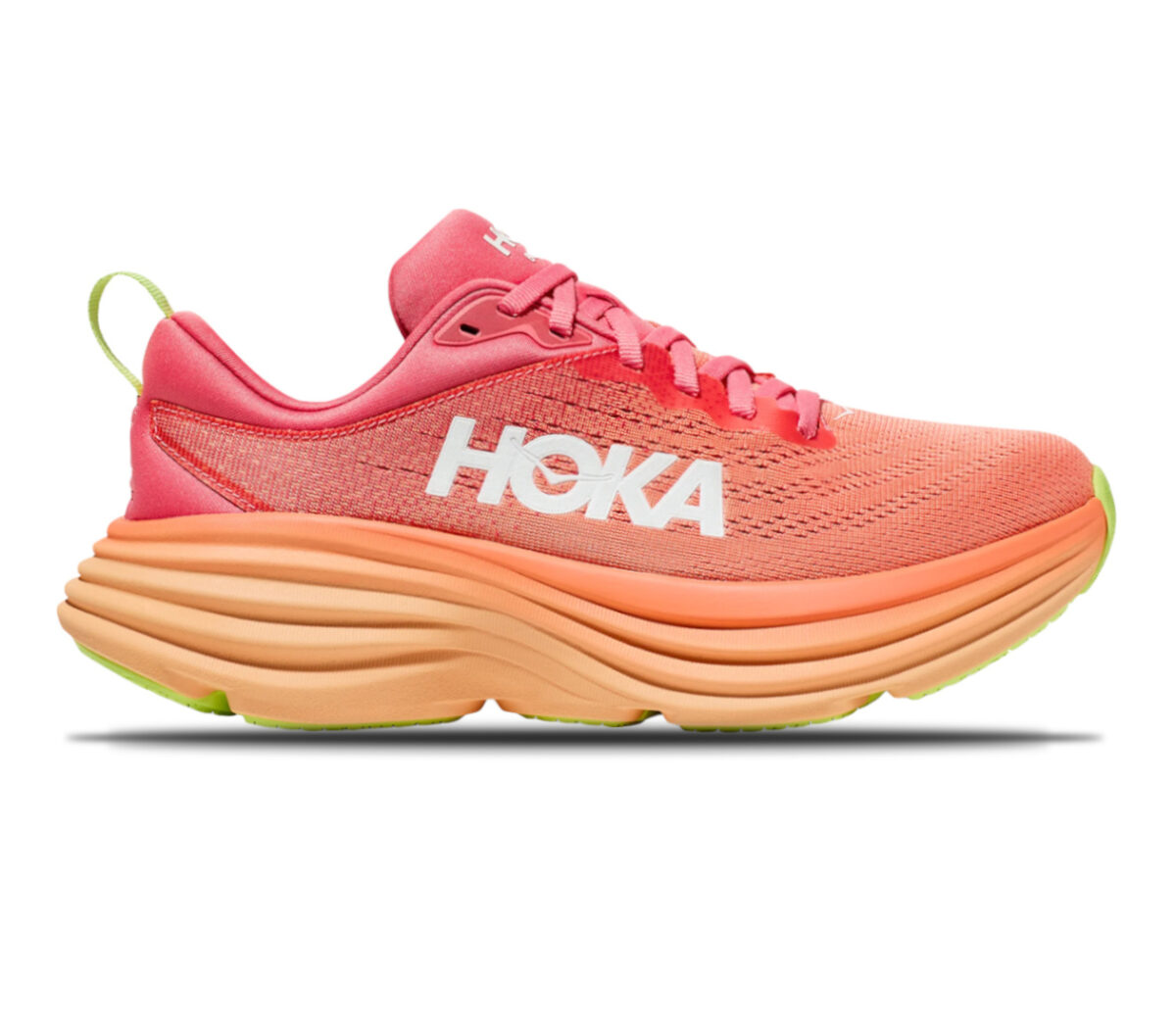 Scarpa Hoka Bondi 8 donna coral papaya