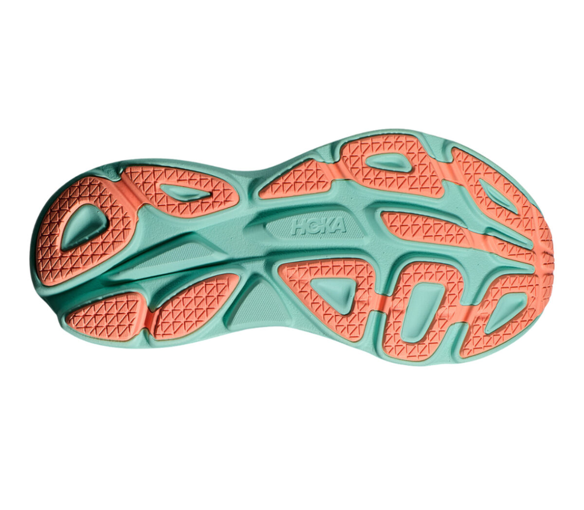 Suola Scarpa Hoka Bondi 8 donna verde blu