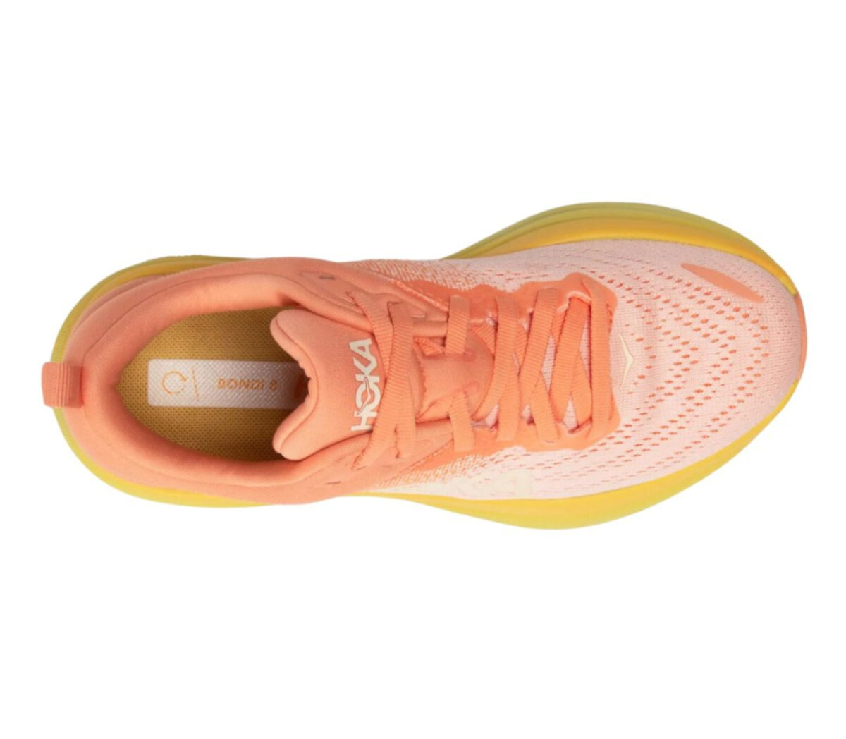 Tomaia Scarpa Hoka Bondi 8 donna arancione