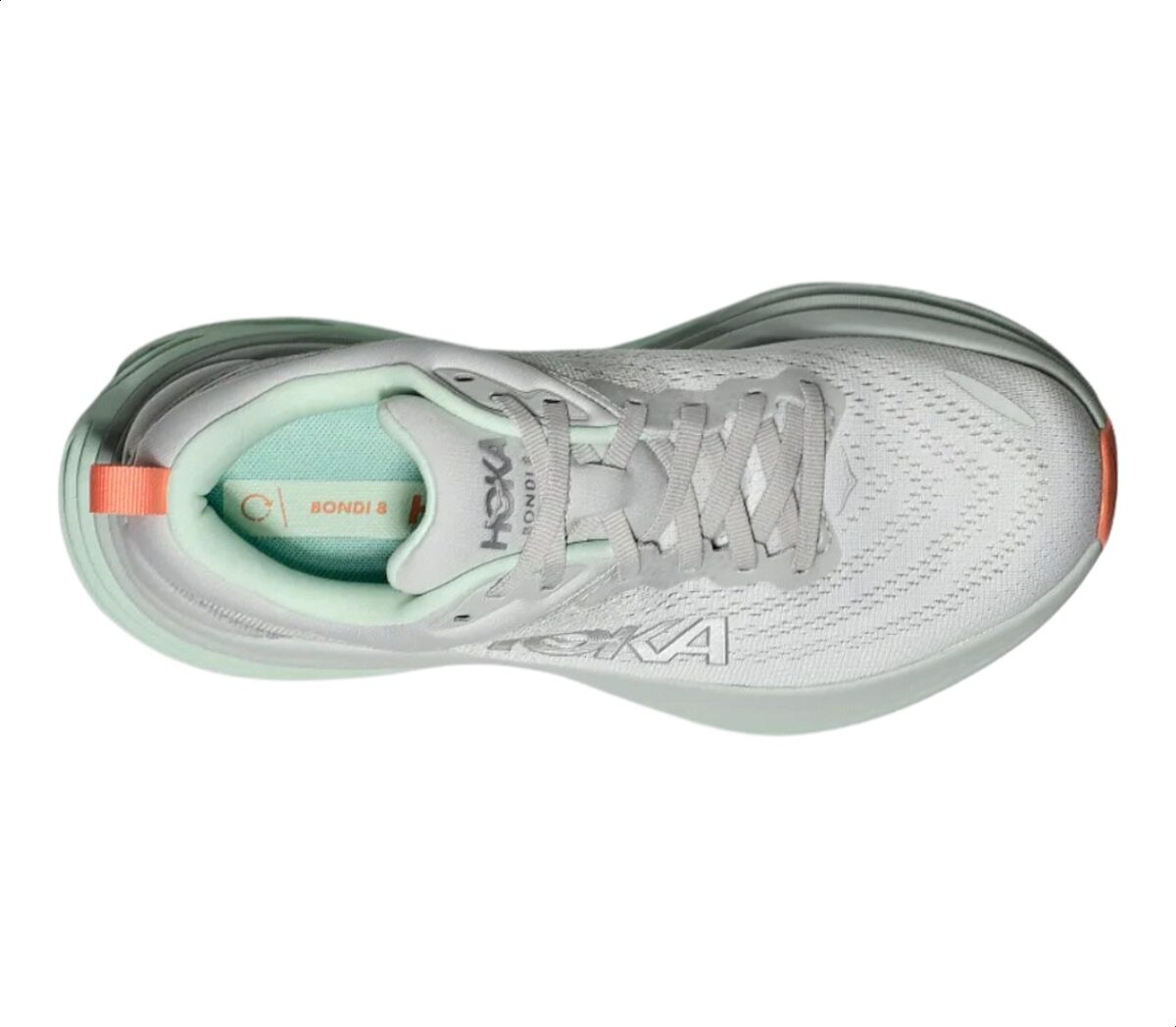 Tomaia Scarpa Hoka Bondi 8 donna grigia