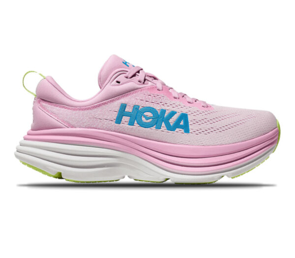 Scarpa Hoka Bondi 8 donna rosa
