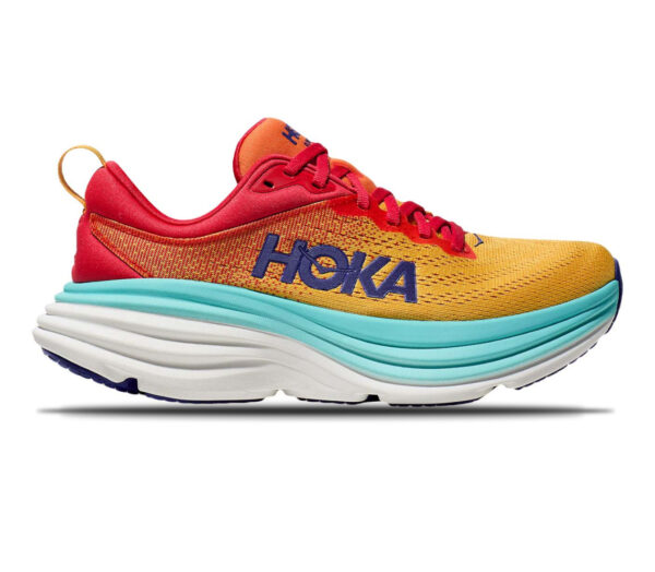 Scarpa Hoka Bondi 8 uomo arancione