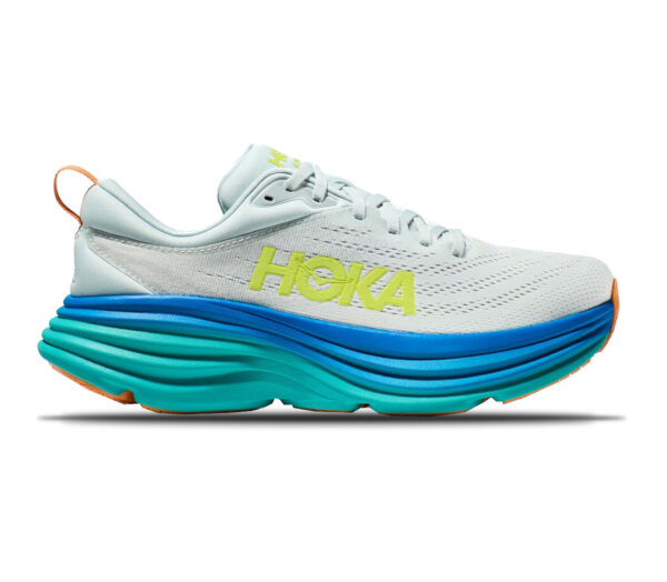 Scarpa Hoka bondi 8 uomo bianca blu