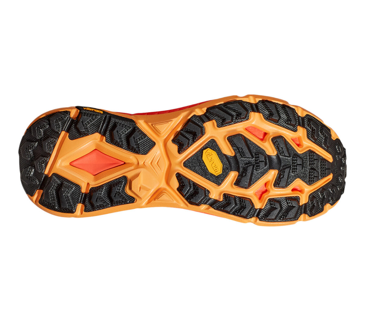 Suola Scarpa hoka mafate speed 4 uomo arancione nero