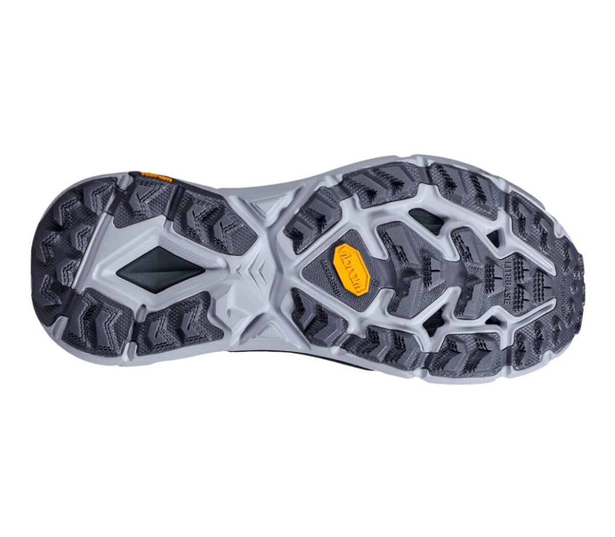 Suola Scarpa Hoka Mafate Speed 4 uomo cerise stormy skies