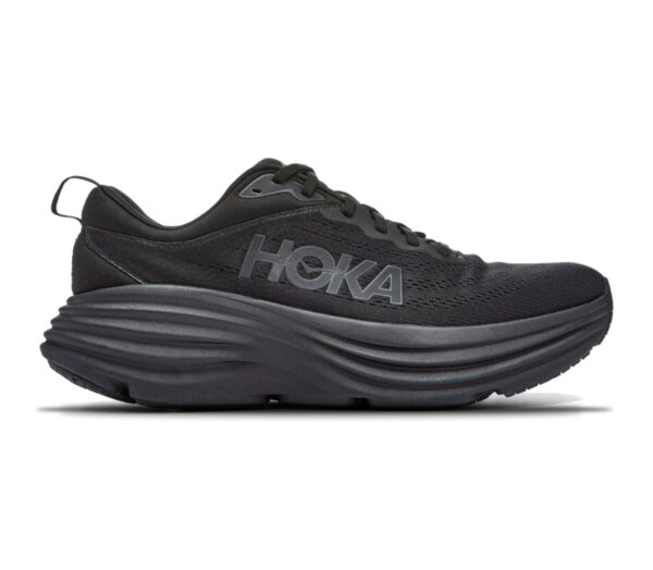 Scarpe hoka one one bondi 8 donna nere