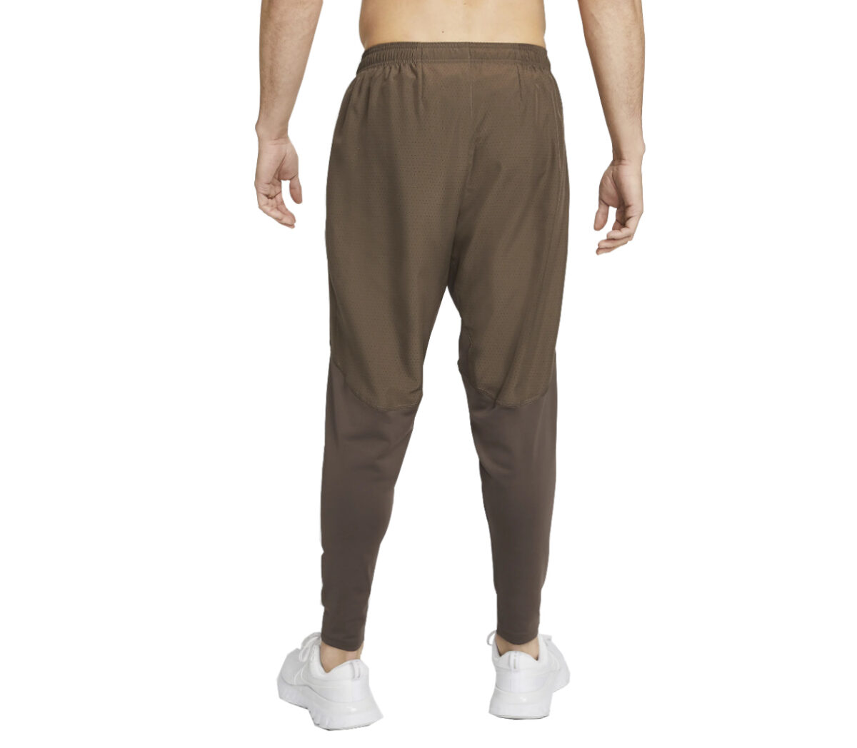 Dietro Pantalone nike dir-fit fast pant uomo marrone