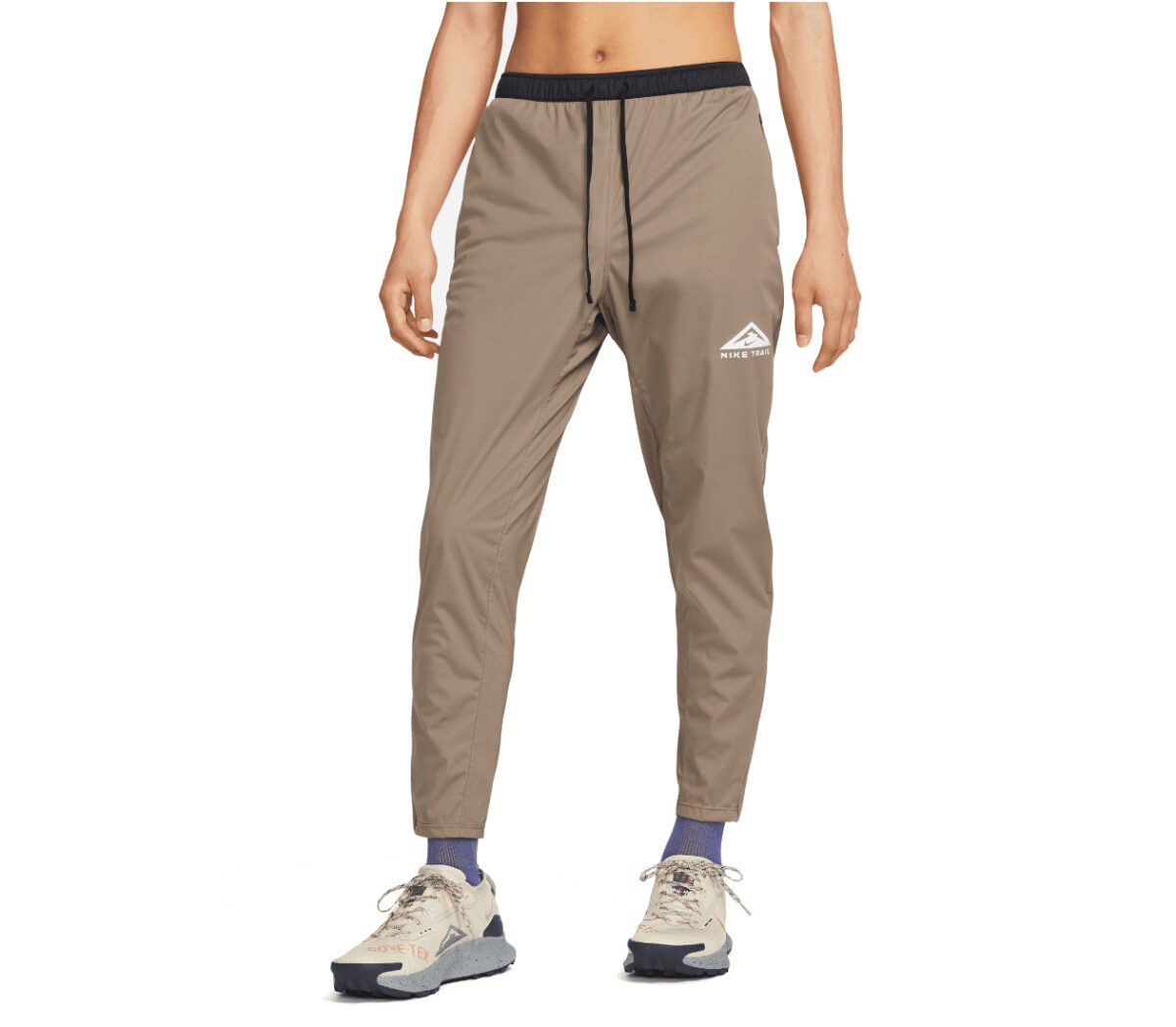 Pantalone Nike dri-fit phenom elite trial running uomo beige